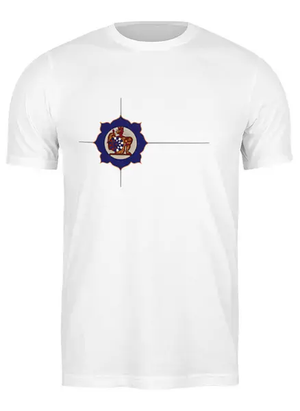 Заказать мужскую футболку в Москве. Футболка классическая Archimed M T-Shirt 1 от dubna_prints - готовые дизайны и нанесение принтов.
