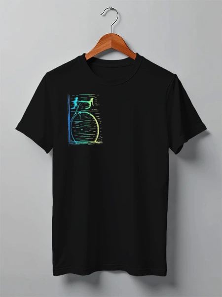 Заказать мужскую футболку в Москве. Футболка классическая Bike Wind от oneredfoxstore@gmail.com - готовые дизайны и нанесение принтов.