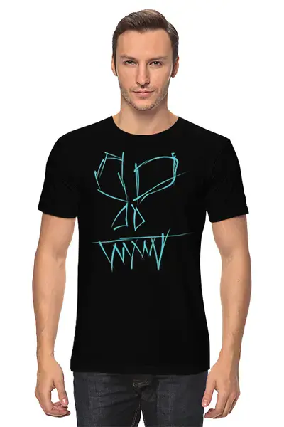 Заказать мужскую футболку в Москве. Футболка классическая Skulls от oneredfoxstore@gmail.com - готовые дизайны и нанесение принтов.