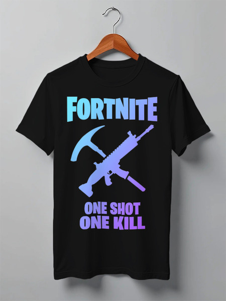 Заказать мужскую футболку в Москве. Футболка классическая FORTNITE от geekbox - готовые дизайны и нанесение принтов.