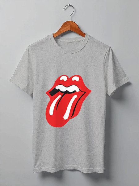 Заказать мужскую футболку в Москве. Футболка классическая The Rolling Stone wear от dmitry.gluhov - готовые дизайны и нанесение принтов.