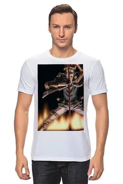 Заказать мужскую футболку в Москве. Футболка классическая Огненный Лави-кун! от Алёна Пухова - готовые дизайны и нанесение принтов.