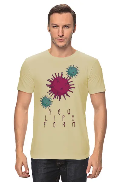 Заказать мужскую футболку в Москве. Футболка классическая Science от oneredfoxstore@gmail.com - готовые дизайны и нанесение принтов.
