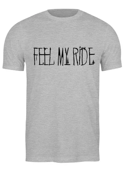 Заказать мужскую футболку в Москве. Футболка классическая Mountain Bike от oneredfoxstore@gmail.com - готовые дизайны и нанесение принтов.