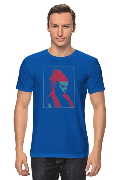 Заказать мужскую футболку в Москве. Футболка классическая Die Antwoord от cherdantcev - готовые дизайны и нанесение принтов.