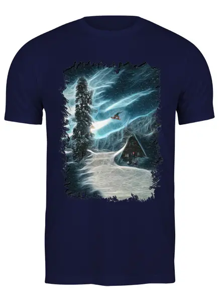 Заказать мужскую футболку в Москве. Футболка классическая Road Gap от oneredfoxstore@gmail.com - готовые дизайны и нанесение принтов.