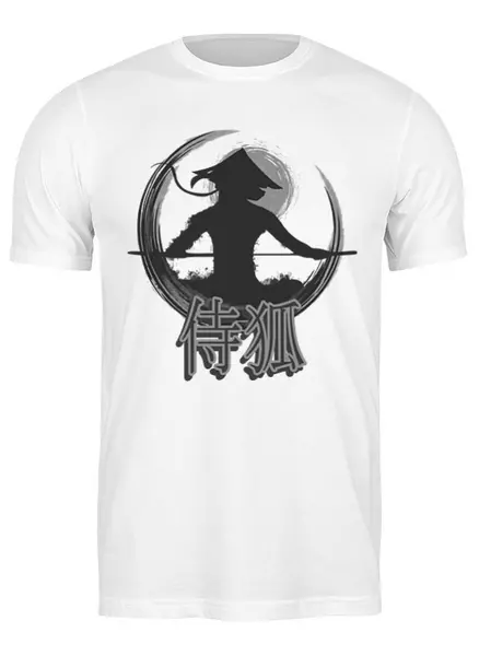 Заказать мужскую футболку в Москве. Футболка классическая Fox Ninja от oneredfoxstore@gmail.com - готовые дизайны и нанесение принтов.