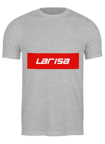 Заказать мужскую футболку в Москве. Футболка классическая Larisa от THE_NISE  - готовые дизайны и нанесение принтов.