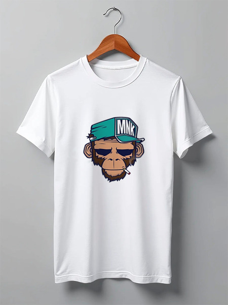 Заказать мужскую футболку в Москве. Футболка классическая MNK Design. Original Design от fenjke - готовые дизайны и нанесение принтов.