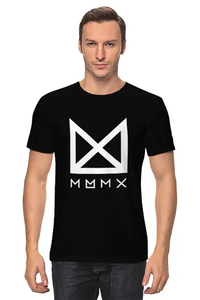 Заказать мужскую футболку в Москве. Футболка классическая Monsta X от geekbox - готовые дизайны и нанесение принтов.