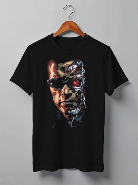 Заказать мужскую футболку в Москве. Футболка классическая Terminator Genisys от KinoArt - готовые дизайны и нанесение принтов.