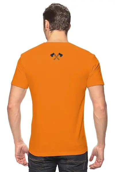Заказать мужскую футболку в Москве. Футболка классическая Топоры от 33 - готовые дизайны и нанесение принтов.