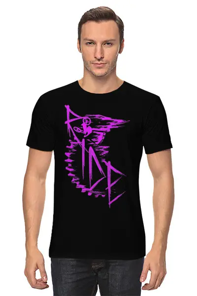 Заказать мужскую футболку в Москве. Футболка классическая Ride MTB от oneredfoxstore@gmail.com - готовые дизайны и нанесение принтов.
