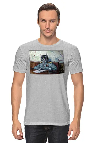 Заказать мужскую футболку в Москве. Футболка классическая Animal Art от Leichenwagen - готовые дизайны и нанесение принтов.