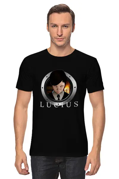 Заказать мужскую футболку в Москве. Футболка классическая Lucius от THE_NISE  - готовые дизайны и нанесение принтов.