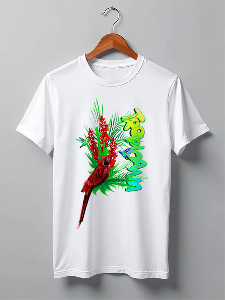 Заказать мужскую футболку в Москве. Футболка классическая Tropicana. от Zorgo-Art  - готовые дизайны и нанесение принтов.