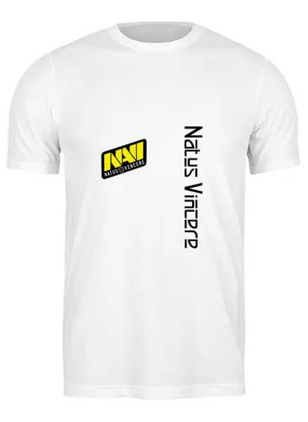 Заказать мужскую футболку в Москве. Футболка классическая Natus Vincere от THE_NISE  - готовые дизайны и нанесение принтов.