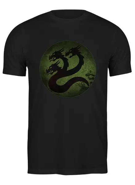 Заказать мужскую футболку в Москве. Футболка классическая Alpha Legion T-shirt от ion2903 - готовые дизайны и нанесение принтов.