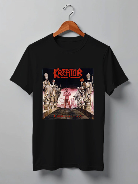 Заказать мужскую футболку в Москве. Футболка классическая "Kreator" от Fedor - готовые дизайны и нанесение принтов.