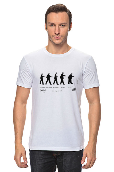 Заказать мужскую футболку в Москве. Футболка классическая Genesis от Fedor - готовые дизайны и нанесение принтов.