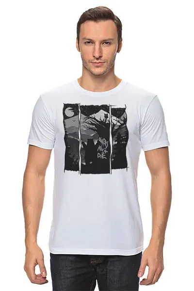 Заказать мужскую футболку в Москве. Футболка классическая Wild Graffiti от oneredfoxstore@gmail.com - готовые дизайны и нанесение принтов.