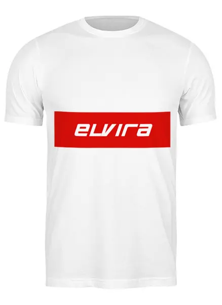 Заказать мужскую футболку в Москве. Футболка классическая Elvira от THE_NISE  - готовые дизайны и нанесение принтов.