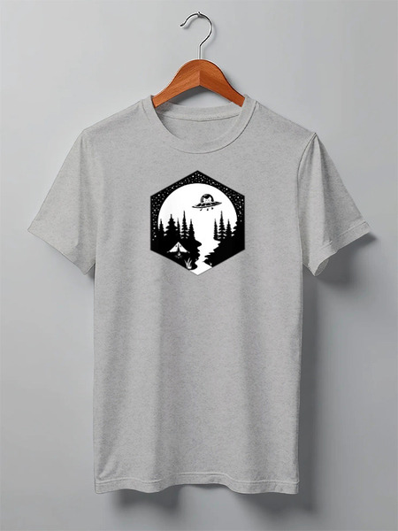 Заказать мужскую футболку в Москве. Футболка классическая Cats Here от oneredfoxstore@gmail.com - готовые дизайны и нанесение принтов.