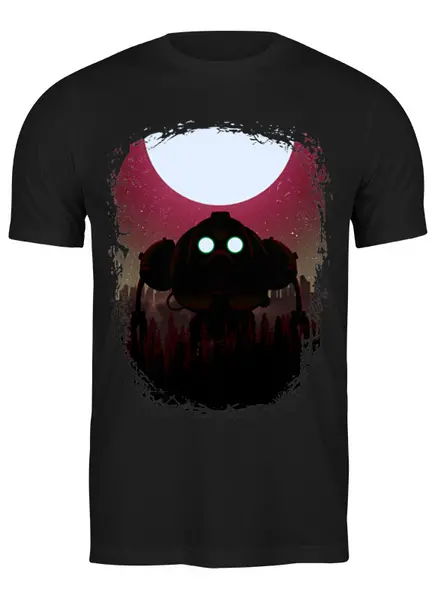 Заказать мужскую футболку в Москве. Футболка классическая Aliens от oneredfoxstore@gmail.com - готовые дизайны и нанесение принтов.