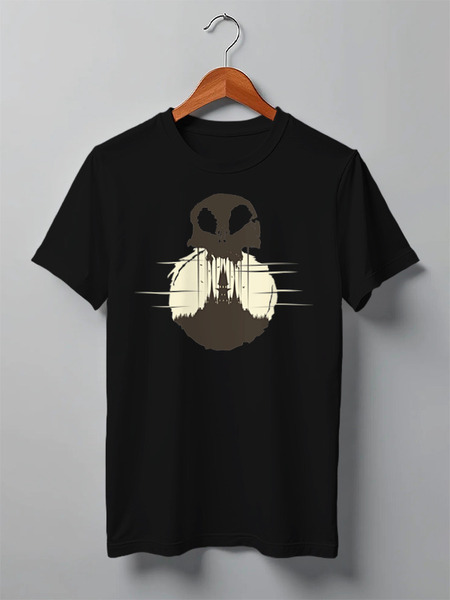 Заказать мужскую футболку в Москве. Футболка классическая Skulls от oneredfoxstore@gmail.com - готовые дизайны и нанесение принтов.