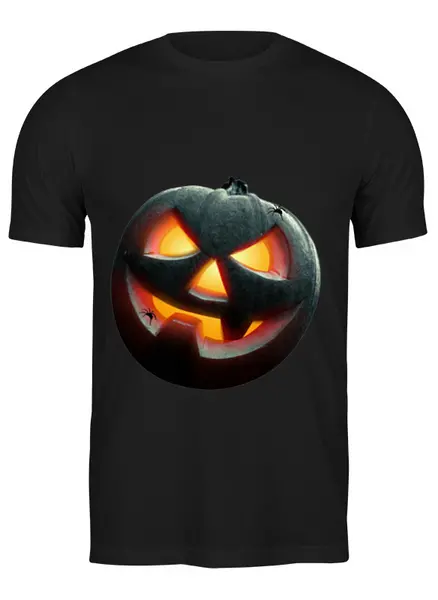 Заказать мужскую футболку в Москве. Футболка классическая Helloween от polietan - готовые дизайны и нанесение принтов.