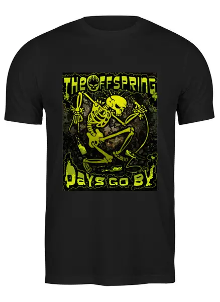Заказать мужскую футболку в Москве. Футболка классическая The Offspring от Fedor - готовые дизайны и нанесение принтов.