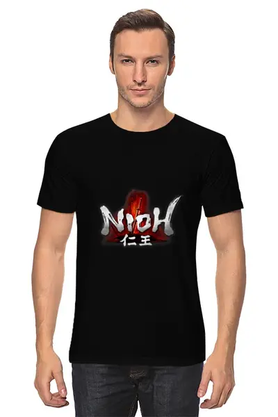 Заказать мужскую футболку в Москве. Футболка классическая Nioh  от BURNSHIRTS - готовые дизайны и нанесение принтов.