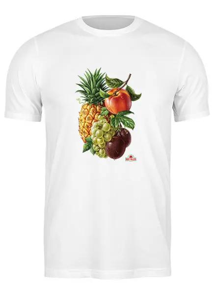 Заказать мужскую футболку в Москве. Футболка классическая Плодово-ягодный букет от Виктор Гришин - готовые дизайны и нанесение принтов.