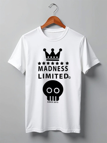 Заказать мужскую футболку в Москве. Футболка классическая Madness от Pinky-Winky - готовые дизайны и нанесение принтов.