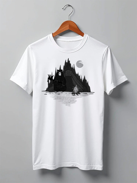 Заказать мужскую футболку в Москве. Футболка классическая Nomad от oneredfoxstore@gmail.com - готовые дизайны и нанесение принтов.