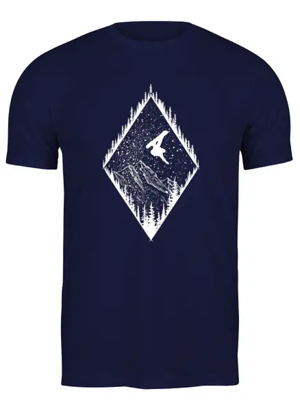 Заказать мужскую футболку в Москве. Футболка классическая Ink Ride от oneredfoxstore@gmail.com - готовые дизайны и нанесение принтов.