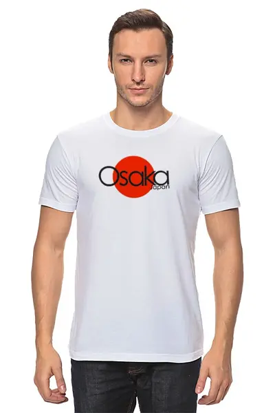Заказать мужскую футболку в Москве. Футболка классическая Osaka Women от JPshirt - готовые дизайны и нанесение принтов.