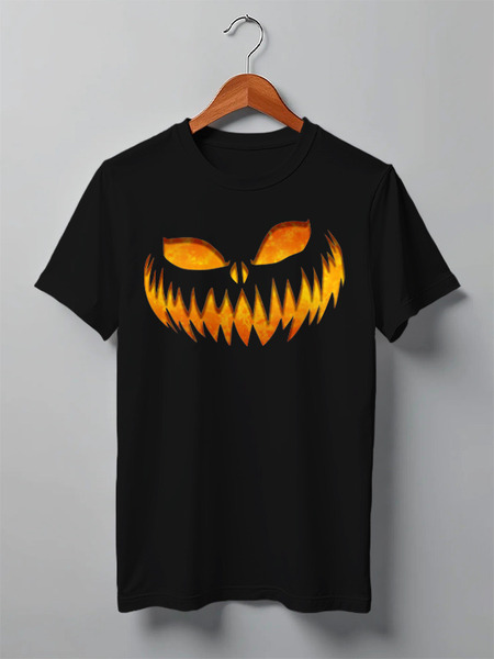 Заказать мужскую футболку в Москве. Футболка классическая HALLOWEEN от CoolDesign - готовые дизайны и нанесение принтов.