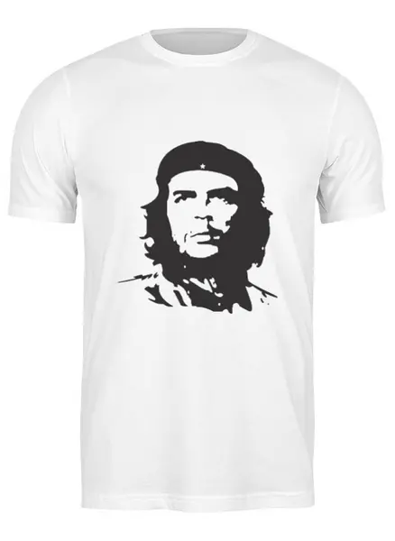 Заказать мужскую футболку в Москве. Футболка классическая Че Гевара от YellowCloverShop - готовые дизайны и нанесение принтов.