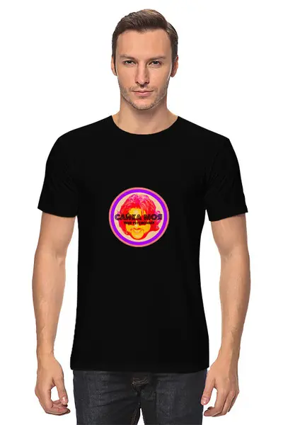 Заказать мужскую футболку в Москве. Футболка классическая Сайка Моя от Tony Vivaldi - готовые дизайны и нанесение принтов.