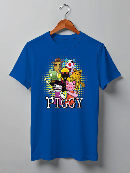 Заказать мужскую футболку в Москве. Футболка классическая Piggy от PrintGamer  - готовые дизайны и нанесение принтов.