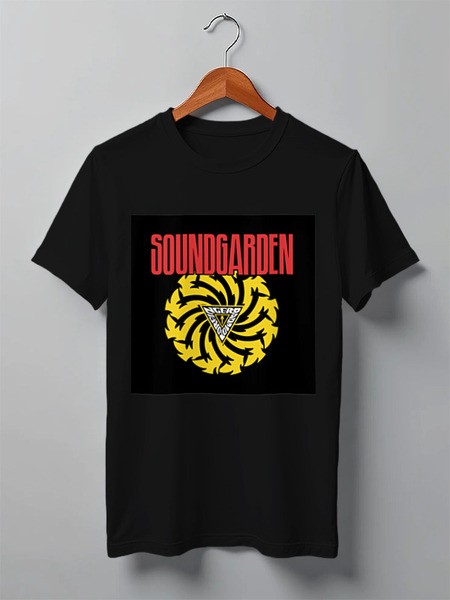 Заказать мужскую футболку в Москве. Футболка классическая Soundgarden от Fedor - готовые дизайны и нанесение принтов.