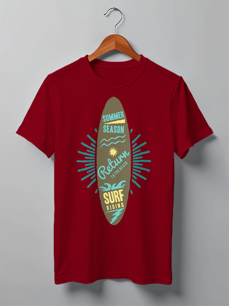 Заказать мужскую футболку в Москве. Футболка классическая Mountains от oneredfoxstore@gmail.com - готовые дизайны и нанесение принтов.