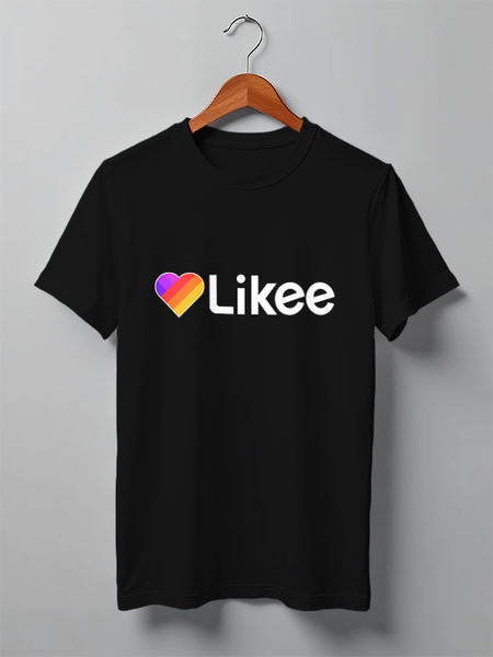 Заказать мужскую футболку в Москве. Футболка классическая Likee  от DESIGNER   - готовые дизайны и нанесение принтов.