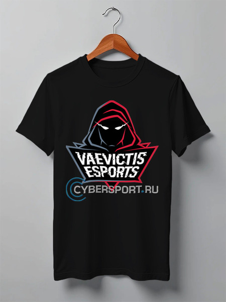 Заказать мужскую футболку в Москве. Футболка классическая VAEVICTIS ESPORTS от robus - готовые дизайны и нанесение принтов.