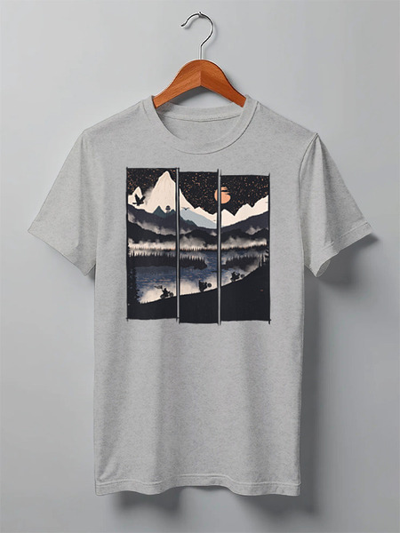 Заказать мужскую футболку в Москве. Футболка классическая Wild Braap от oneredfoxstore@gmail.com - готовые дизайны и нанесение принтов.