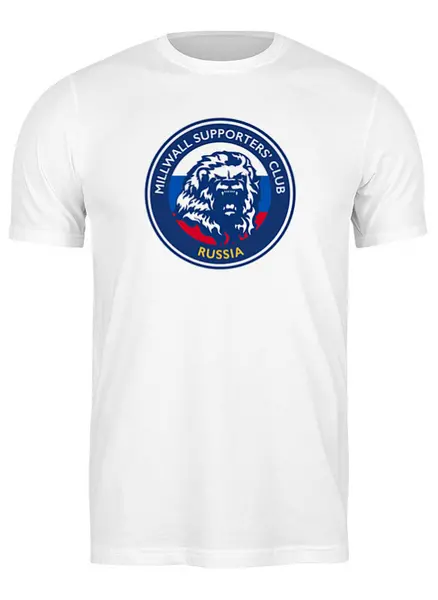 Заказать мужскую футболку в Москве. Футболка классическая Millwall MSC Russia Classic Tee от Millwall Supporters Club Russia - готовые дизайны и нанесение принтов.