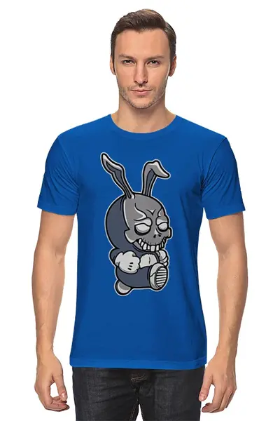 Заказать мужскую футболку в Москве. Футболка классическая Donnie Darko от skynatural - готовые дизайны и нанесение принтов.