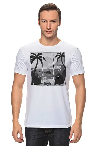 Заказать мужскую футболку в Москве. Футболка классическая  Active Sports от oneredfoxstore@gmail.com - готовые дизайны и нанесение принтов.