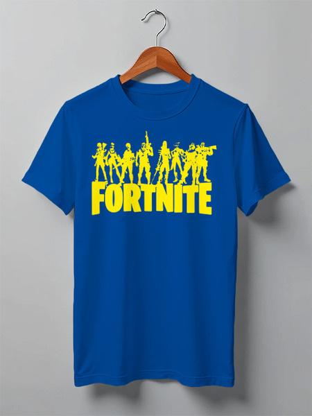 Заказать мужскую футболку в Москве. Футболка классическая FORTNITE от balden - готовые дизайны и нанесение принтов.